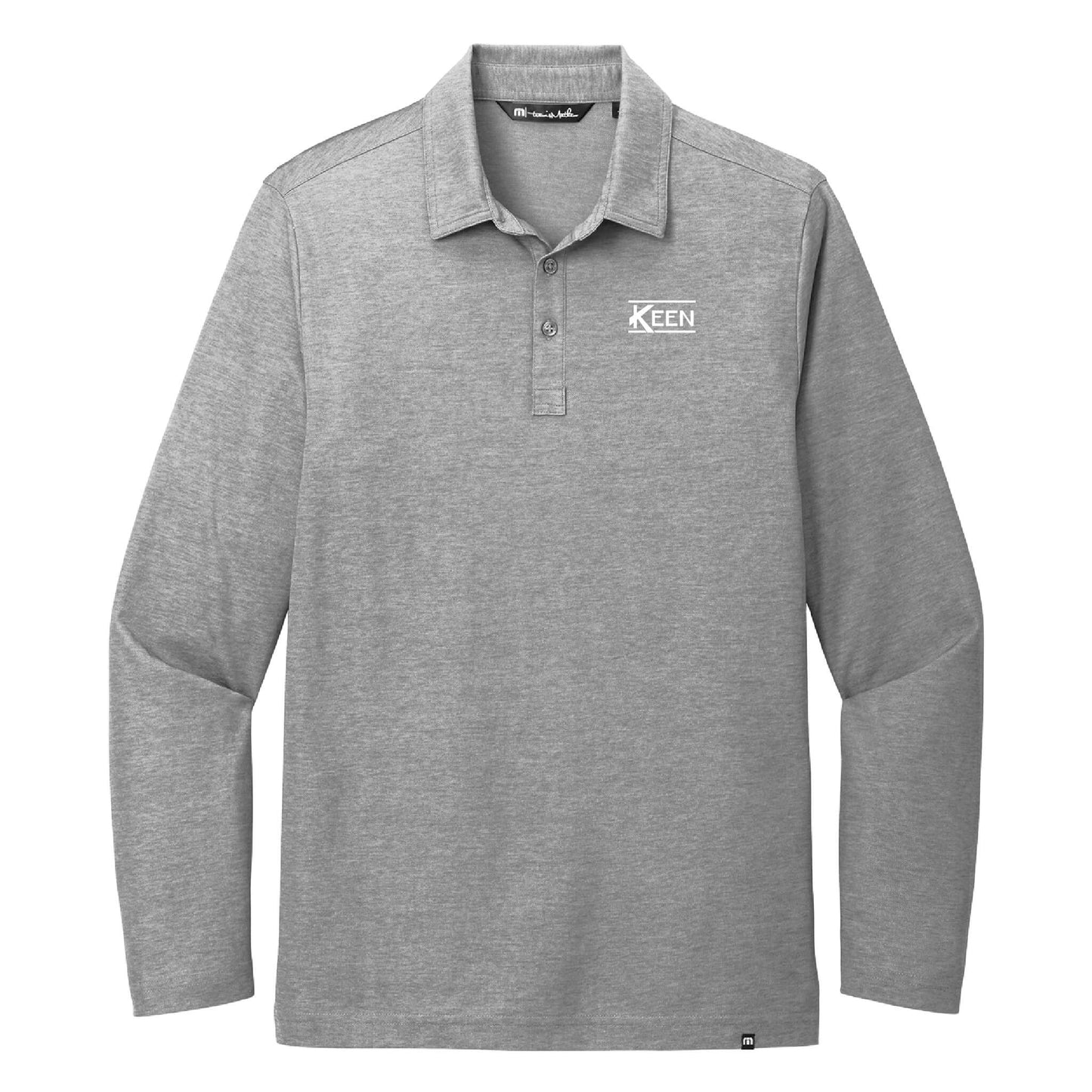 Oceanside Heather Long Sleeve Polo - Unisex Fit