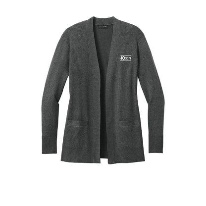 Easy Care Open-Front Cardigan Sweater - Ladies Fit
