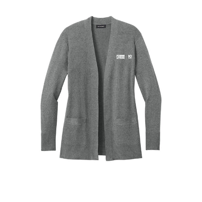 Easy Care Open-Front Cardigan Sweater - Ladies Fit