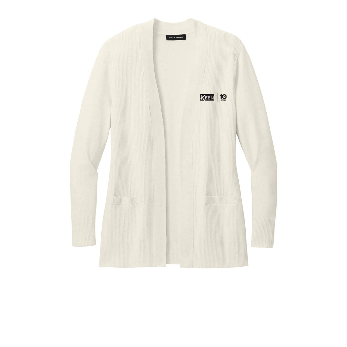 Easy Care Open-Front Cardigan Sweater - Ladies Fit