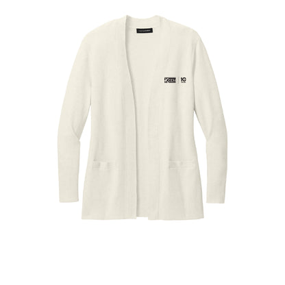 Easy Care Open-Front Cardigan Sweater - Ladies Fit