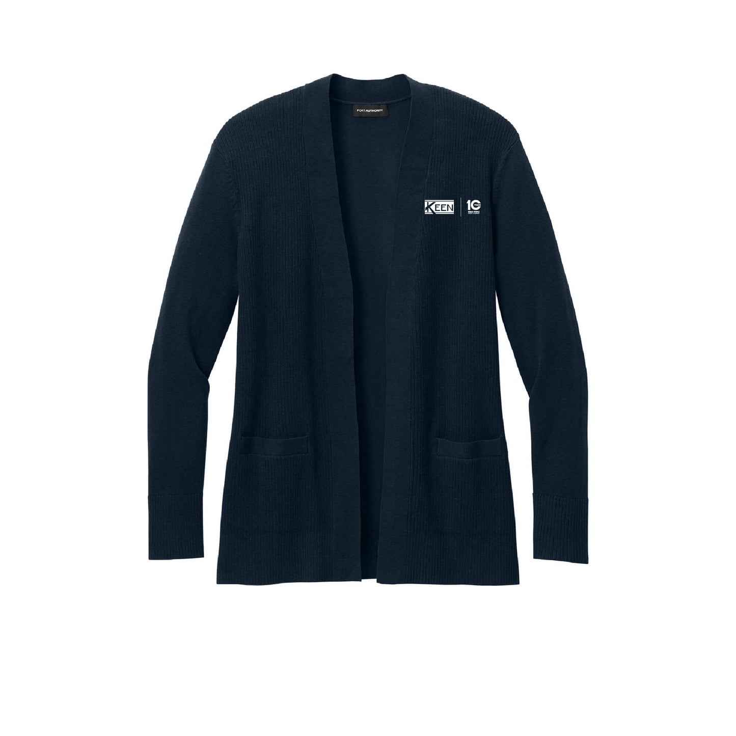 Easy Care Open-Front Cardigan Sweater - Ladies Fit