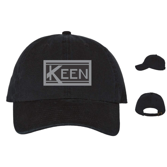 Clean Up Cap with Faux Leather Patch Standard Logo - Unisex Fit