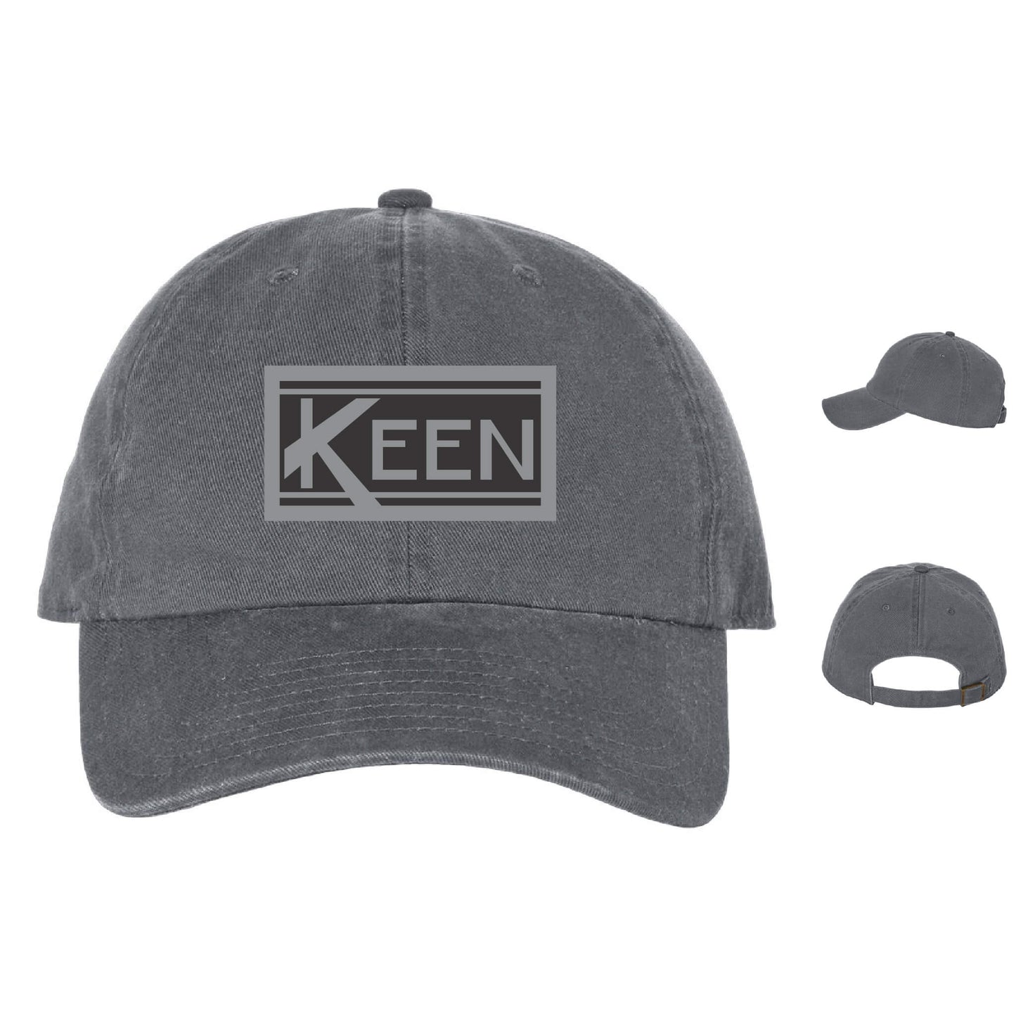 Clean Up Cap with Faux Leather Patch Standard Logo - Unisex Fit