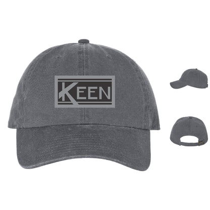 Clean Up Cap with Faux Leather Patch Standard Logo - Unisex Fit