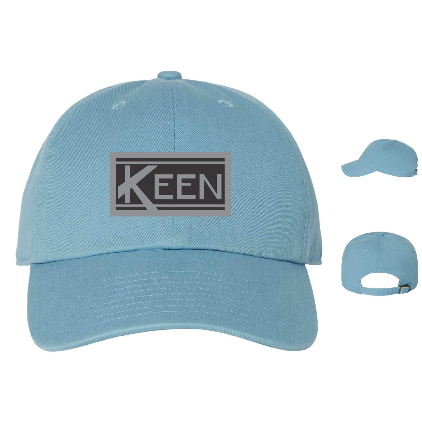 Clean Up Cap with Faux Leather Patch Standard Logo - Unisex Fit