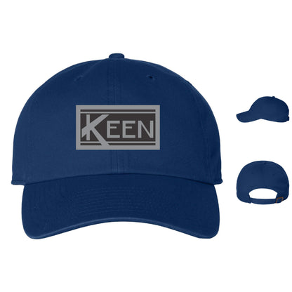 Clean Up Cap with Faux Leather Patch Standard Logo - Unisex Fit