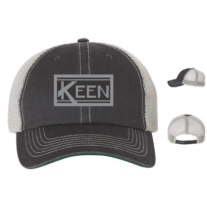 Trawler Cap with Faux Leather Patch Standard Logo - Unisex Fit