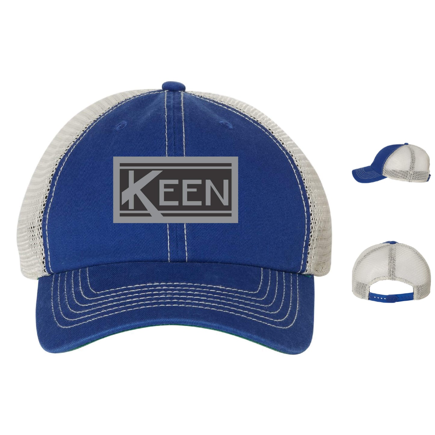 Trawler Cap with Faux Leather Patch Standard Logo - Unisex Fit