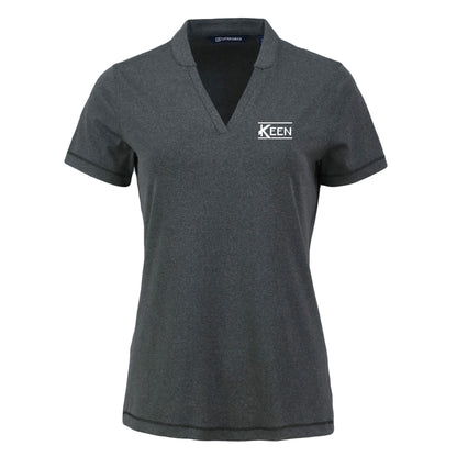 Forge Heathered Stretch Blade Top - Ladies Fit