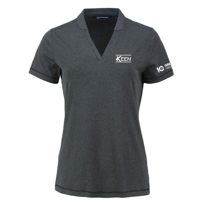 Forge Heathered Stretch Blade Top - Ladies Fit