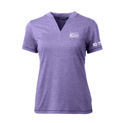 Forge Heathered Stretch Blade Top - Ladies Fit