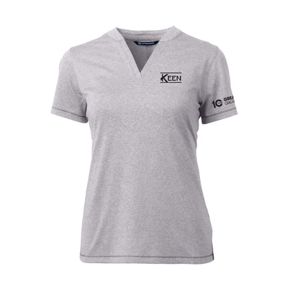 Forge Heathered Stretch Blade Top - Ladies Fit