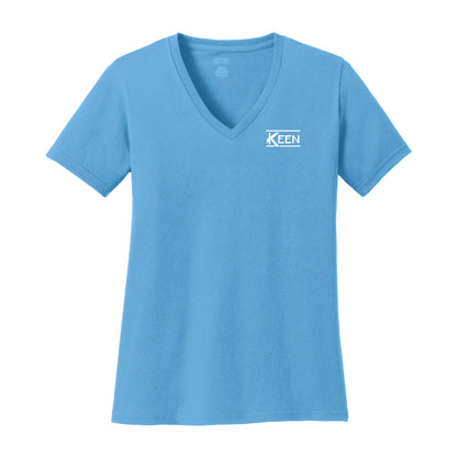 Core Cotton V-Neck Tee - Ladies Fit