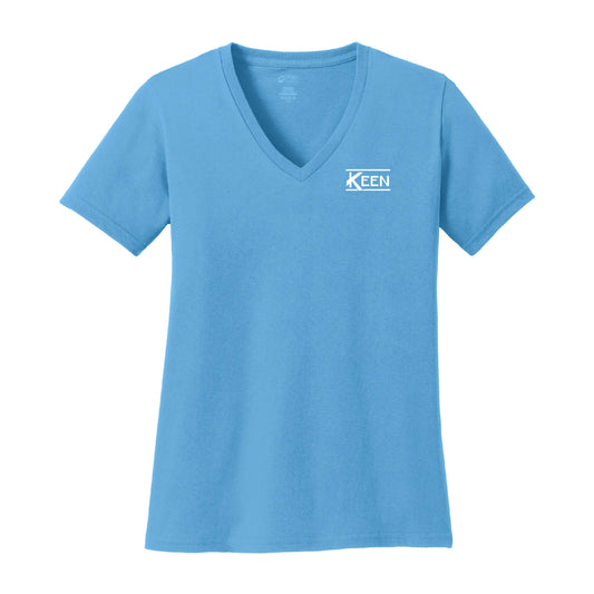 Core Cotton V-Neck Tee - Ladies Fit