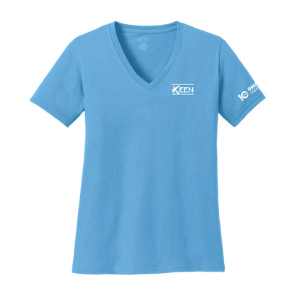 Core Cotton V-Neck Tee - Ladies Fit
