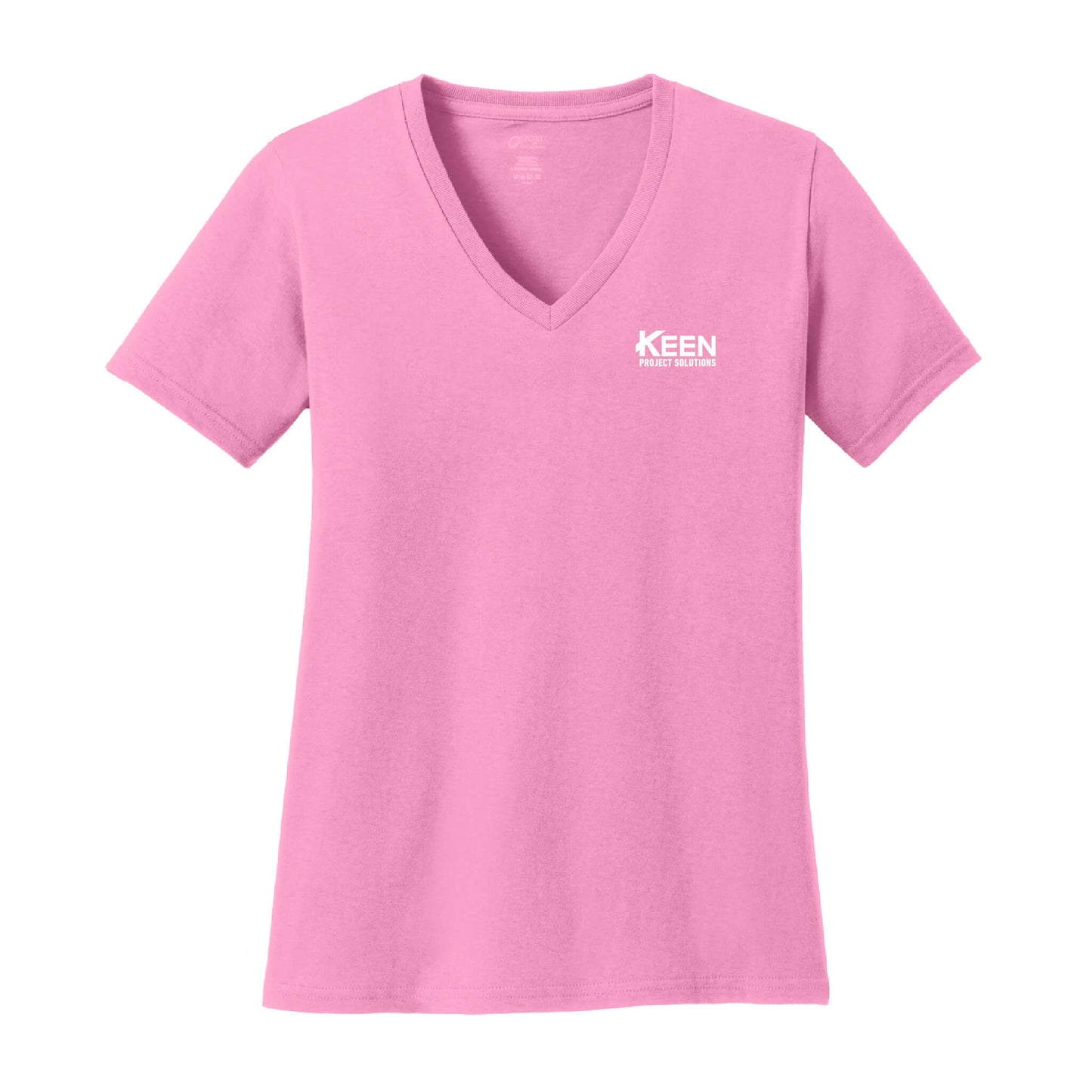 Core Cotton V-Neck Tee - Ladies Fit
