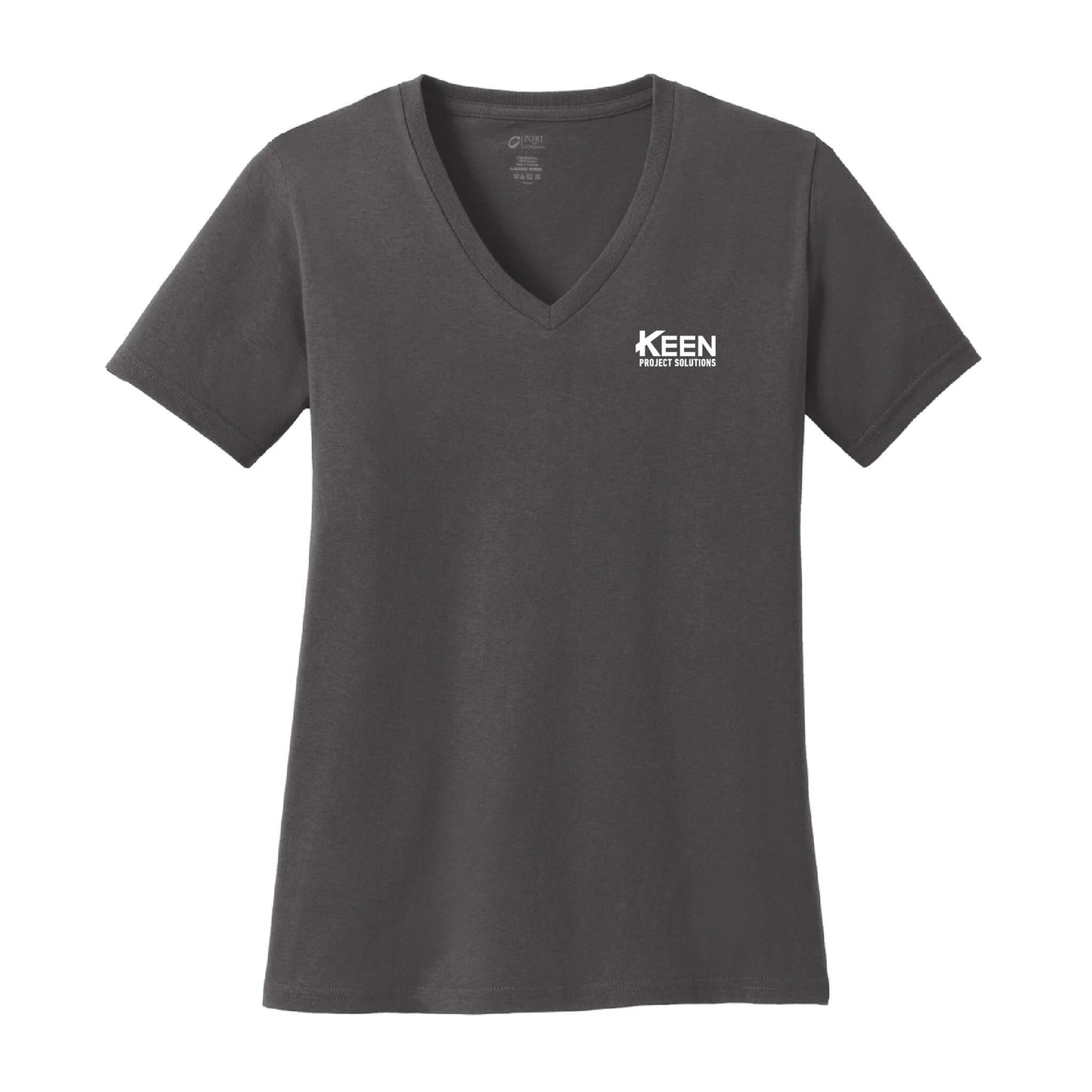 Core Cotton V-Neck Tee - Ladies Fit