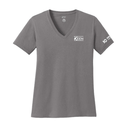 Core Cotton V-Neck Tee - Ladies Fit