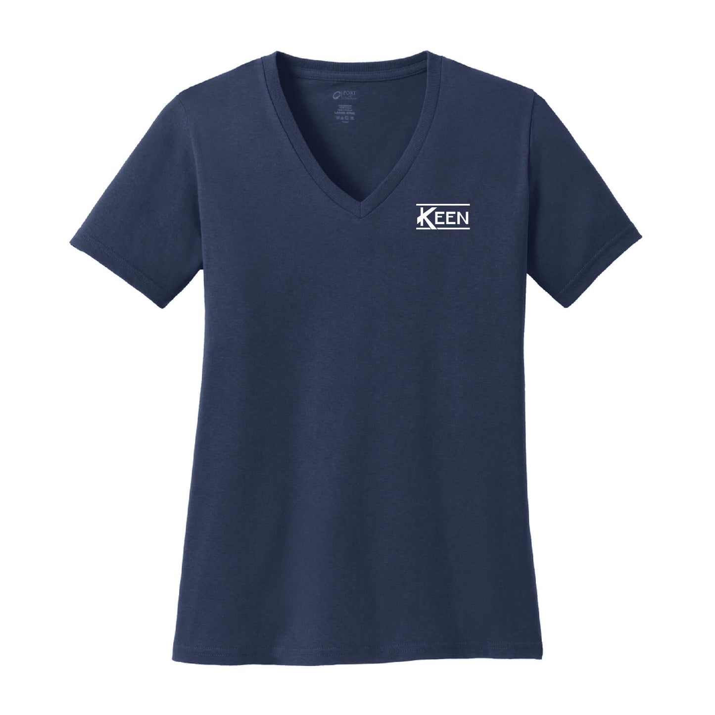 Core Cotton V-Neck Tee - Ladies Fit