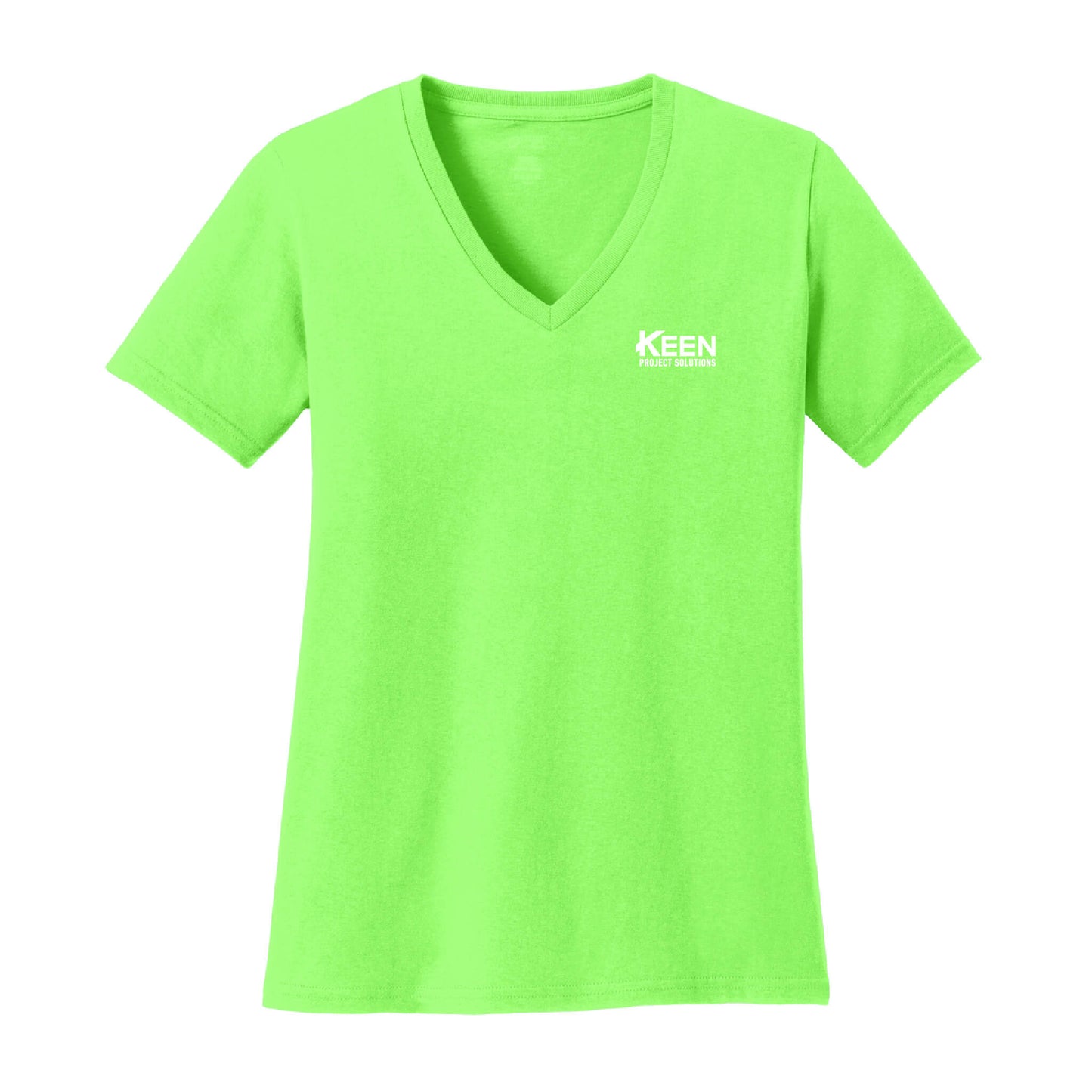 Core Cotton V-Neck Tee - Ladies Fit