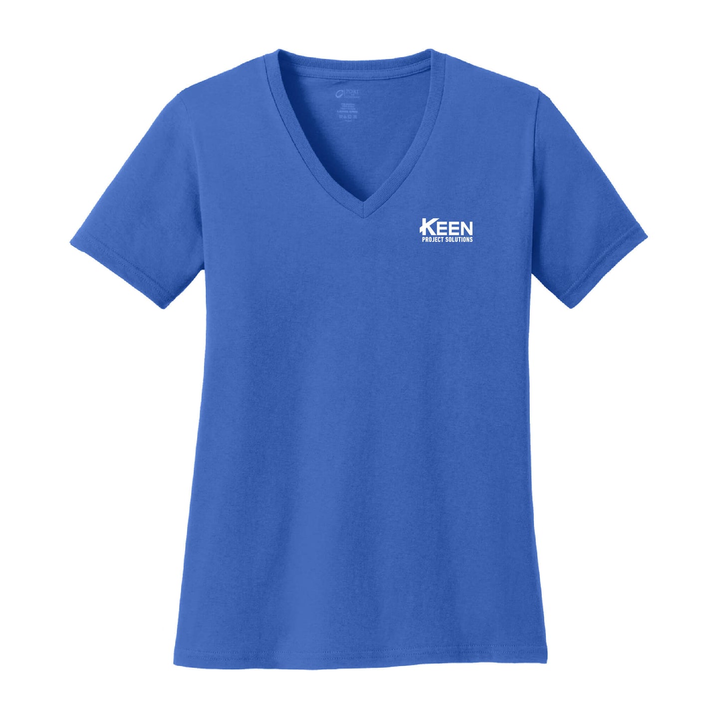 Core Cotton V-Neck Tee - Ladies Fit