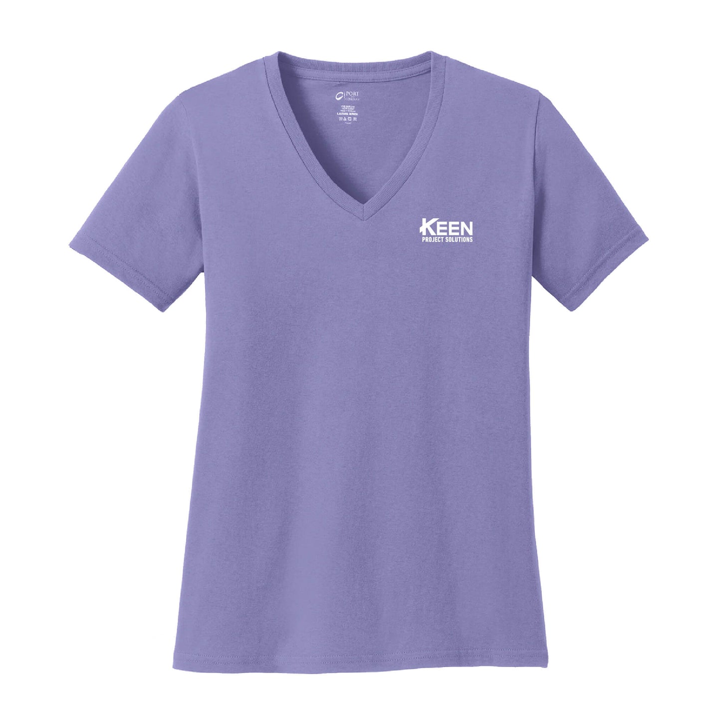 Core Cotton V-Neck Tee - Ladies Fit
