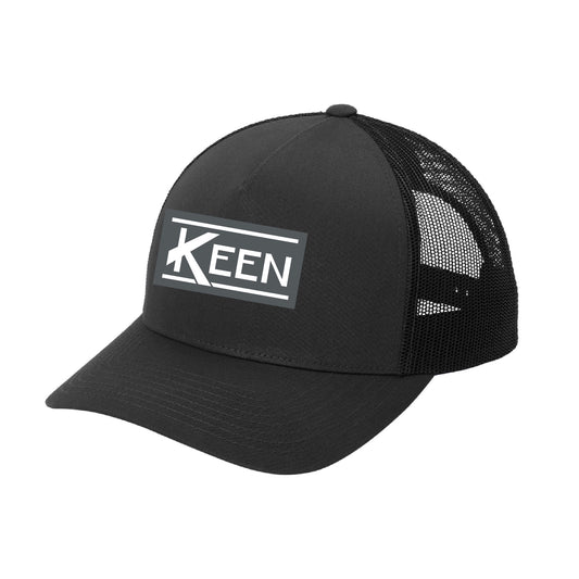 YP Classics® Retro Trucker 5-Panel Cap with 3D Embroidery Standard Logo - Unisex Fit