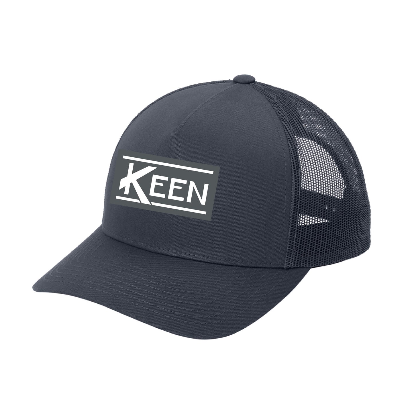 YP Classics® Retro Trucker 5-Panel Cap with 3D Embroidery Standard Logo - Unisex Fit