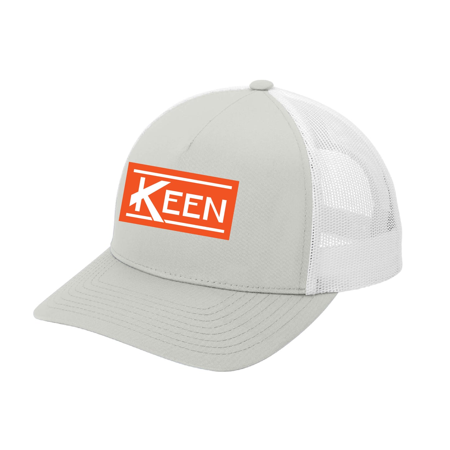 YP Classics® Retro Trucker 5-Panel Cap with 3D Embroidery Standard Logo - Unisex Fit
