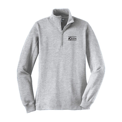 1/4-Zip Sweatshirt - Ladies Fit