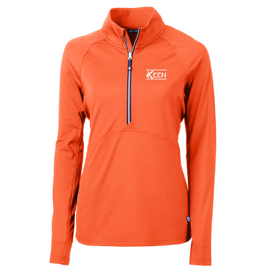 Adapt Eco Knit Stretch Recycled Quarter Zip Pullover - Ladies Fit
