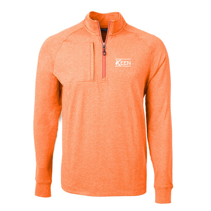 Adapt Eco Knit Heather Quarter Zip Pullover - Unisex Fit