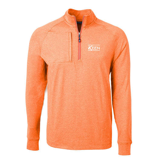 Adapt Eco Knit Heather Quarter Zip Pullover - Unisex Fit