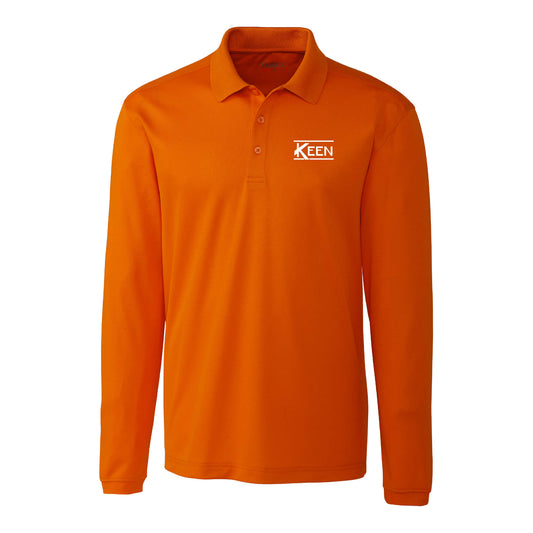 Spin Eco Performance Pique Long Sleeve Polo - Unisex Fit
