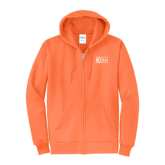 Core Fleece Full-Zip Hooded Sweatshirt - Unisex Fit