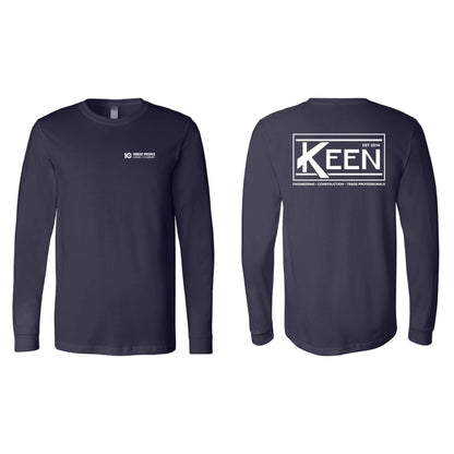 Keen Collegiate Jersey Long Sleeve T-Shirt - Unisex Fit