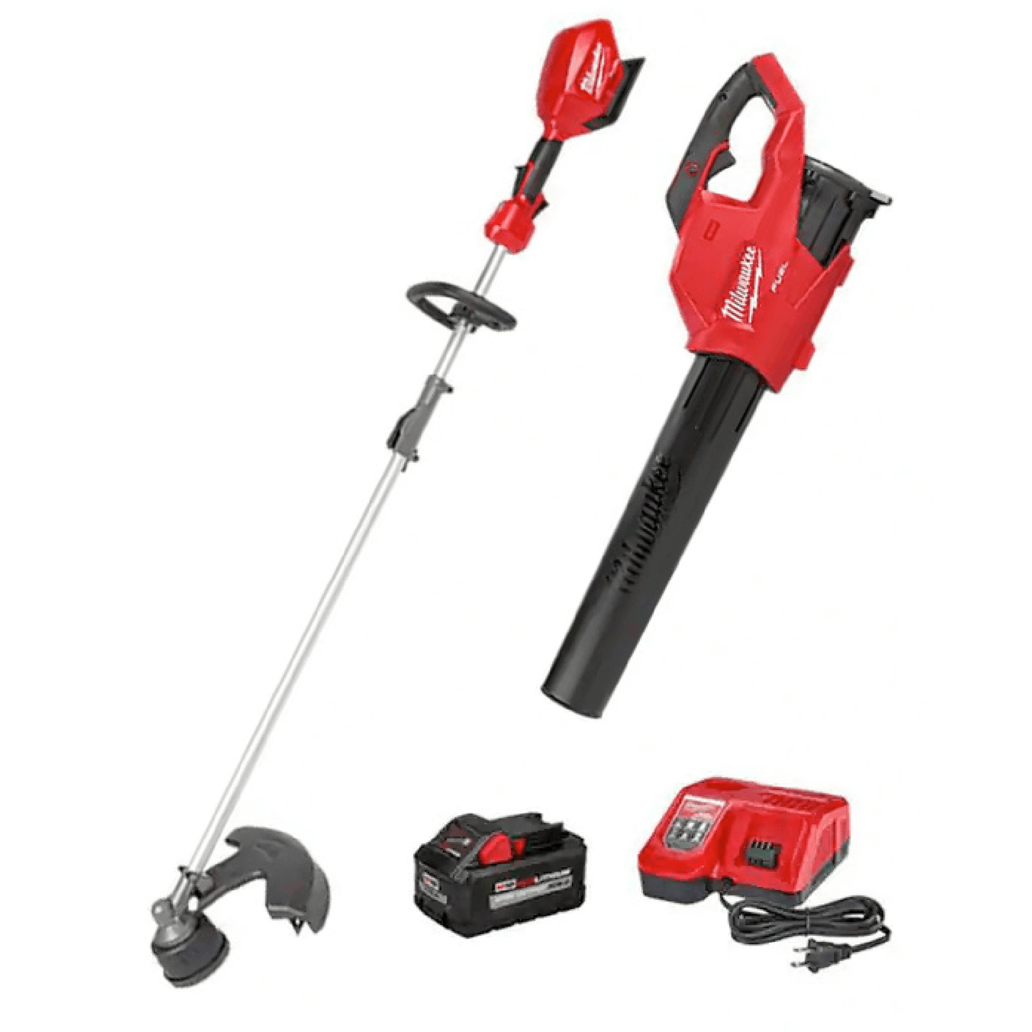 18 Volt Trimmer Blower Combo Kit with Charger & Battery