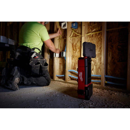 M12 12-Volt Lithium-Ion Cordless PACKOUT Flood Light w/USB Charging & 4. 0Ah (2-Pack)