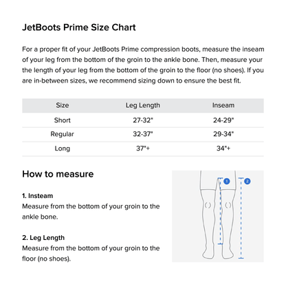 Jetboots Prime Recovery Boots